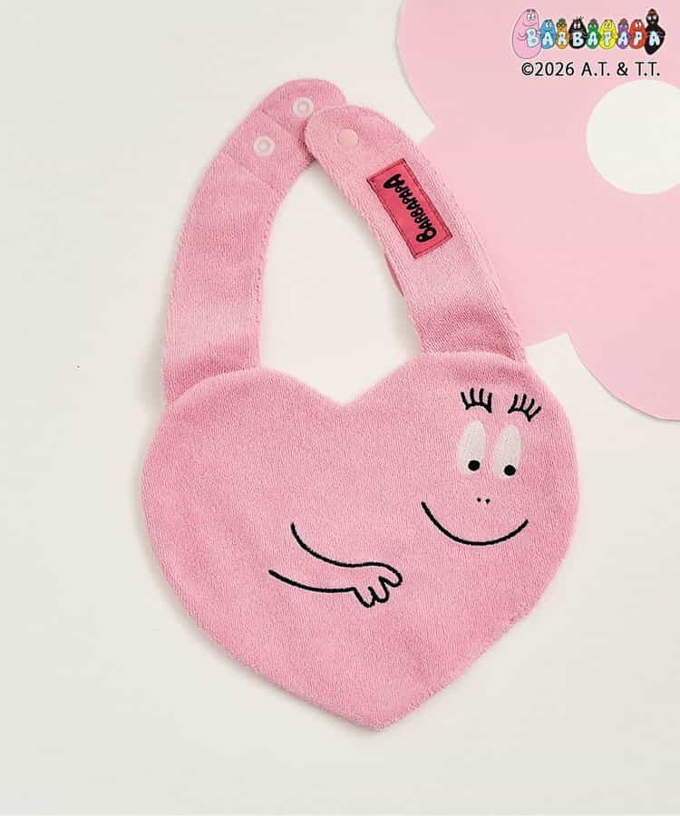日本直送 apres les cours x BARBAPAPA 口水巾 初生嬰兒 日常用品