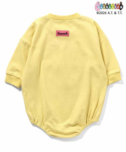 日本童裝 apres les cours x BARBAPAPA 連衣 70-80cm 男童款/女童款 初生嬰兒 秋季 Jumpsuit