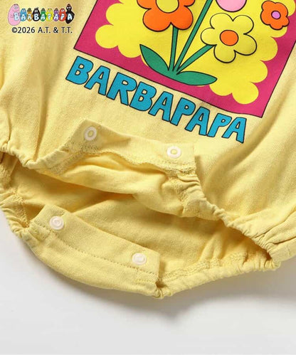 日本童裝 apres les cours x BARBAPAPA 連衣 70-80cm 男童款/女童款 初生嬰兒 秋季 Jumpsuit