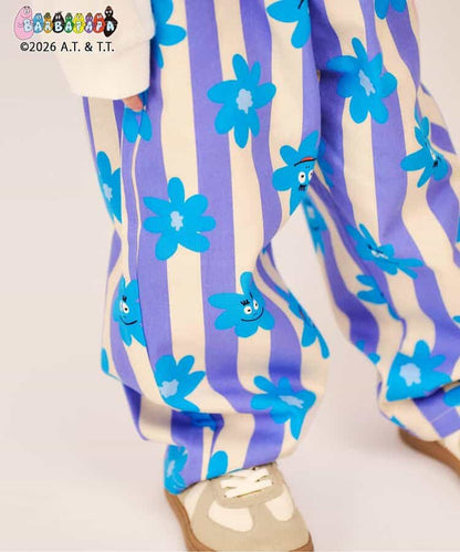 日本童裝 apres les cours x BARBAPAPA 滿印長褲 80-130cm 男童款/女童款 秋季 PANTS