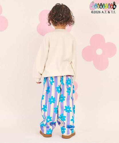 日本童裝 apres les cours x BARBAPAPA 滿印長褲 80-130cm 男童款/女童款 秋季 PANTS