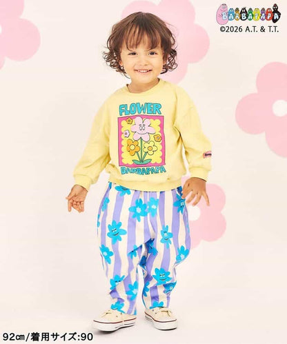 日本童裝 apres les cours x BARBAPAPA 印花衛衣 80-130cm 男童款/女童款 秋季 TOPS