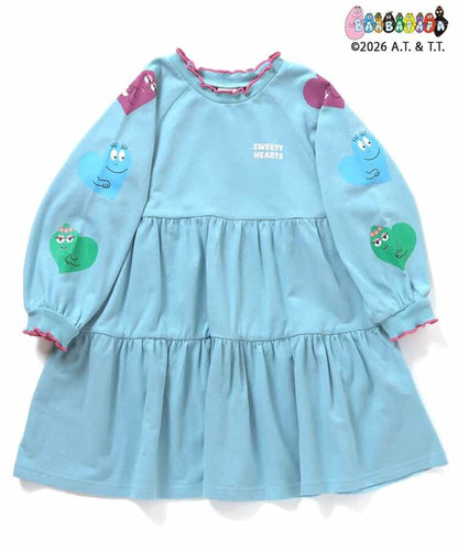 日本童裝 apres les cours x BARBAPAPA 連身裙 80-130cm 女童款 秋季 DRESSES