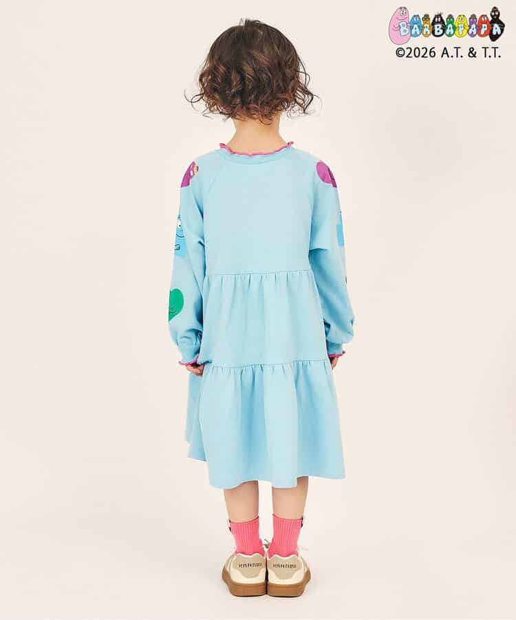 日本童裝 apres les cours x BARBAPAPA 連身裙 80-130cm 女童款 秋季 DRESSES
