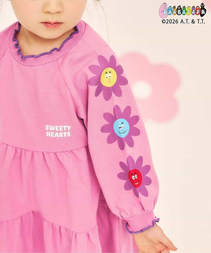 日本童裝 apres les cours x BARBAPAPA 連身裙 80-130cm 女童款 秋季 DRESSES