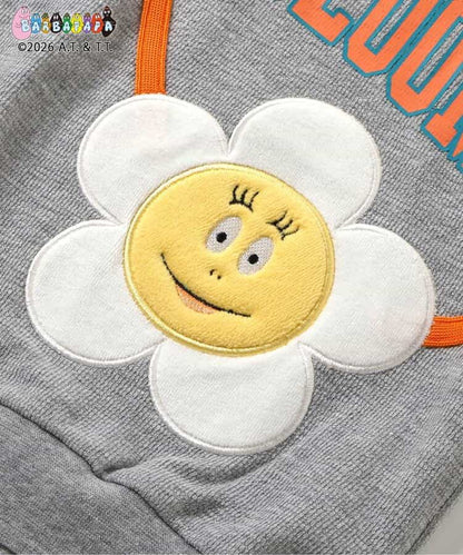 日本童裝 apres les cours x BARBAPAPA 假袋圖案衛衣 80-130cm 男童款/女童款 秋季 TOPS
