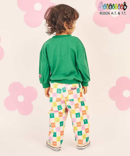 日本童裝 apres les cours x BARBAPAPA 印花衛衣 80-130cm 男童款/女童款 秋季 TOPS