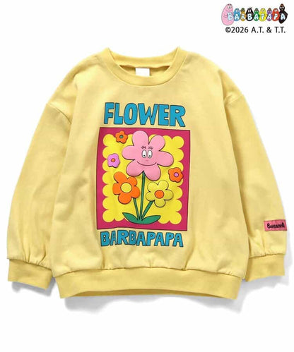日本童裝 apres les cours x BARBAPAPA 印花衛衣 80-130cm 男童款/女童款 秋季 TOPS