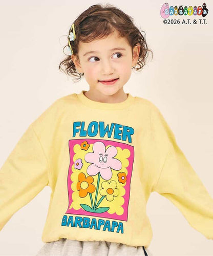 日本童裝 apres les cours x BARBAPAPA 印花衛衣 80-130cm 男童款/女童款 秋季 TOPS