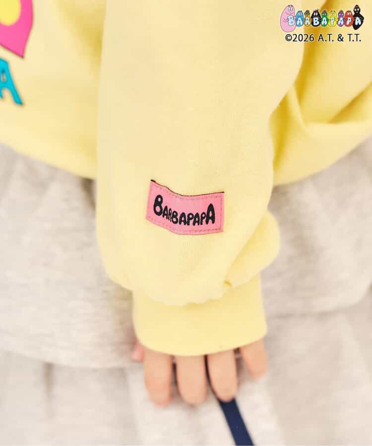 日本童裝 apres les cours x BARBAPAPA 印花衛衣 80-130cm 男童款/女童款 秋季 TOPS