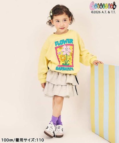 日本童裝 apres les cours x BARBAPAPA 印花衛衣 80-130cm 男童款/女童款 秋季 TOPS