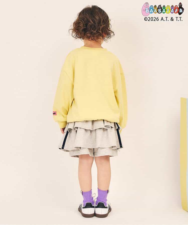 日本童裝 apres les cours x BARBAPAPA 印花衛衣 80-130cm 男童款/女童款 秋季 TOPS