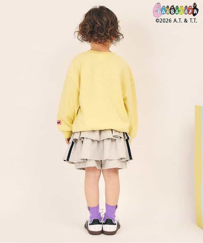 日本童裝 apres les cours x BARBAPAPA 印花衛衣 80-130cm 男童款/女童款 秋季 TOPS