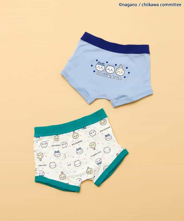 日本童裝 apres les cours x Chiikawa 內褲 100-130cm 男童款 內褲系列