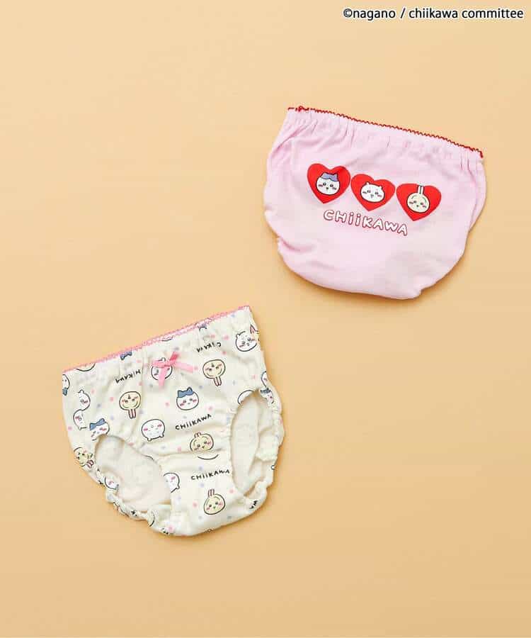 日本童裝 apres les cours x Chiikawa 內褲 100-130cm 女童款 內褲系列