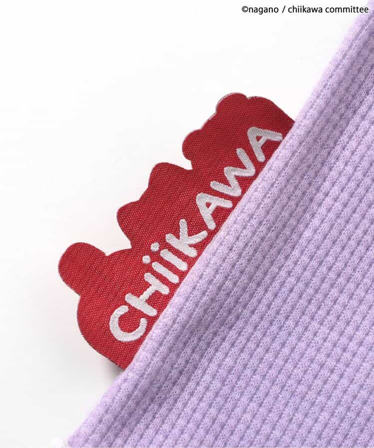 日本童裝 apres les cours x Chiikawa 華夫格亨利領上衣 80-140cm 女童款 秋季 TOPS