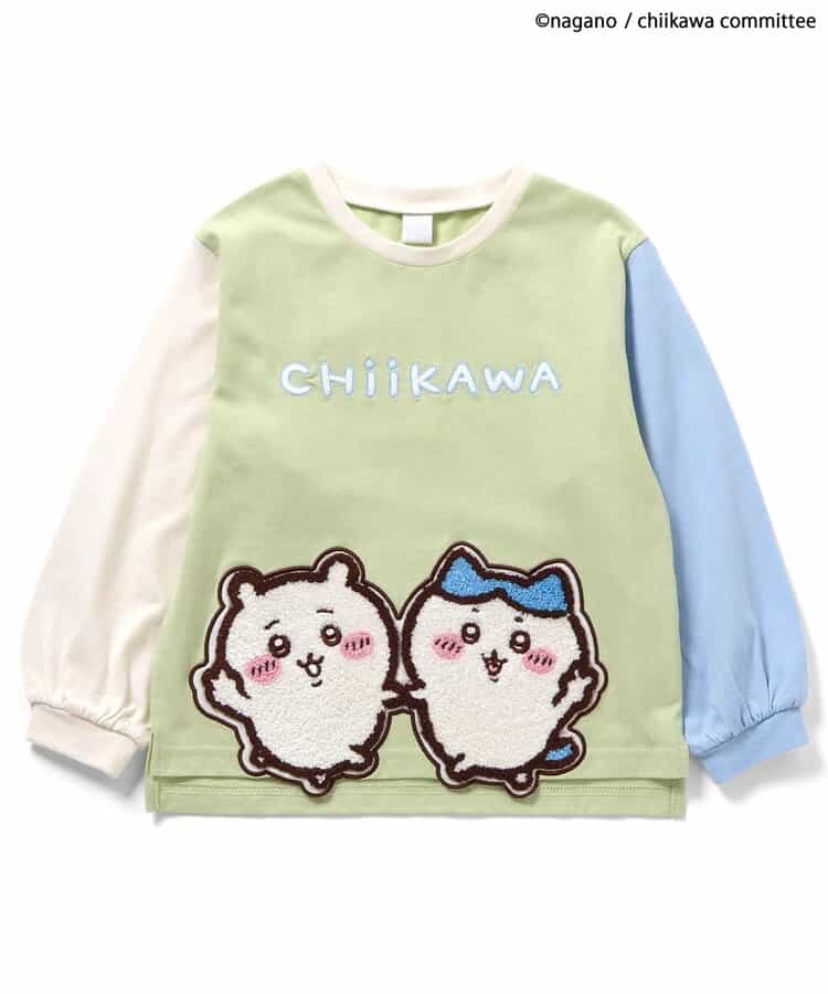 日本童裝 apres les cours x Chiikawa 印花手袖圖案上衣 80-140cm 男童款/女童款 秋季 TOPS