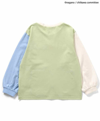 日本童裝 apres les cours x Chiikawa 印花手袖圖案上衣 80-140cm 男童款/女童款 秋季 TOPS