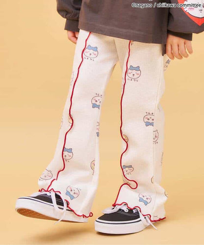 日本童裝 apres les cours x Chiikawa 華夫格長褲 80-140cm 女童款 秋季 PANTS