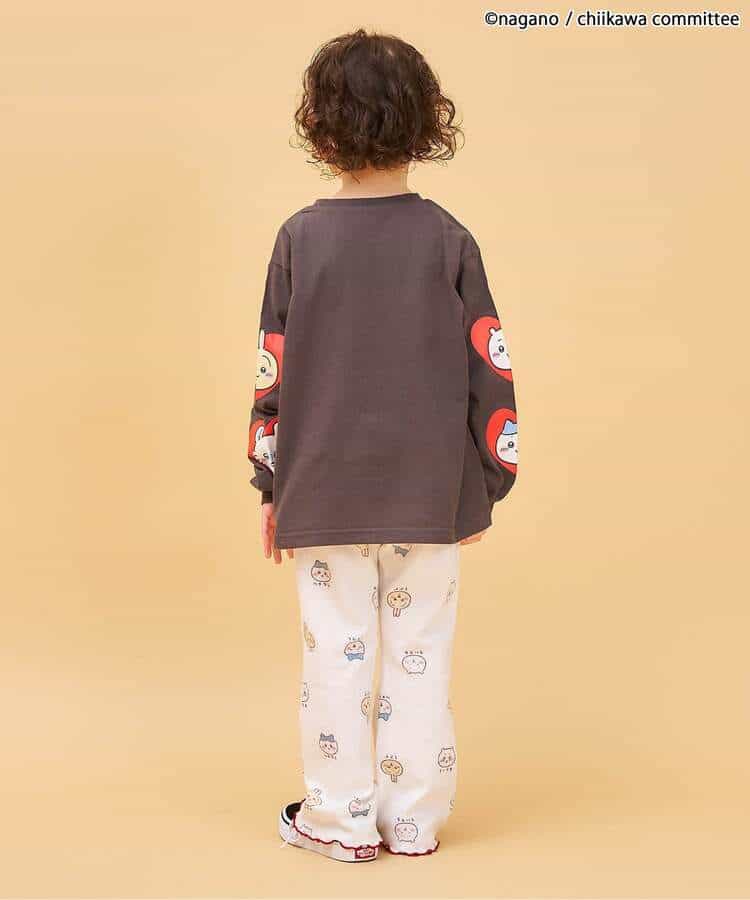 日本童裝 apres les cours x Chiikawa 華夫格長褲 80-140cm 女童款 秋季 PANTS