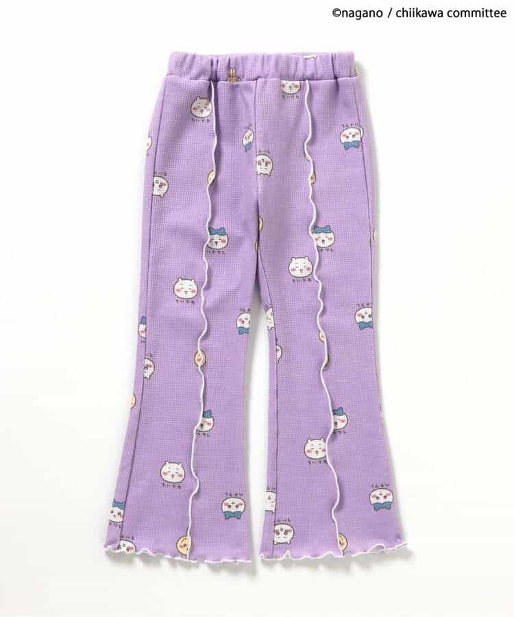 日本童裝 apres les cours x Chiikawa 華夫格長褲 80-140cm 女童款 秋季 PANTS