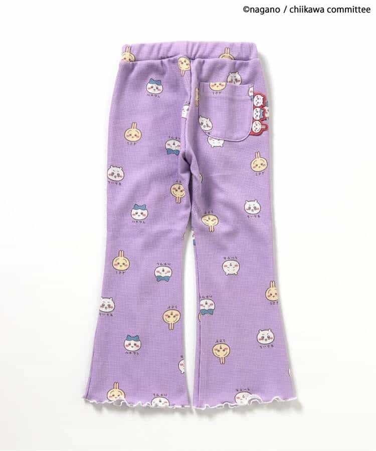 日本童裝 apres les cours x Chiikawa 華夫格長褲 80-140cm 女童款 秋季 PANTS