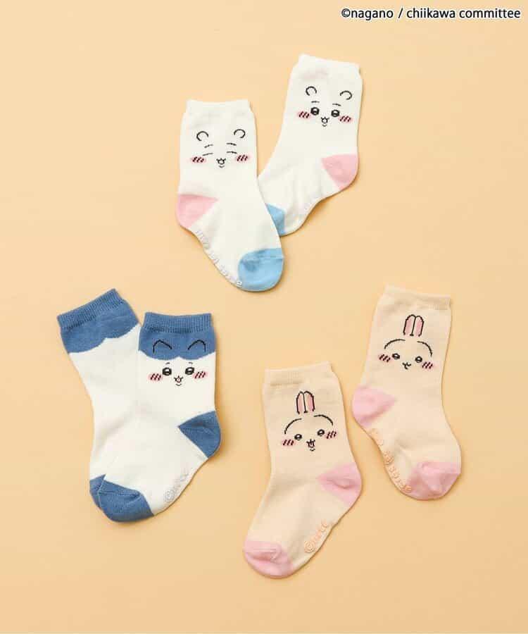 日本直送 apres les cours x Chiikawa 襪一對 10-21cm 襪系列