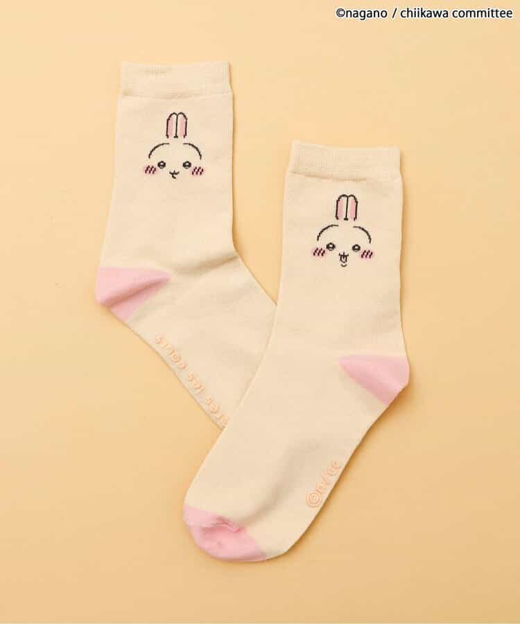 日本直送 apres les cours x Chiikawa 襪一對 22-24cm 襪系列