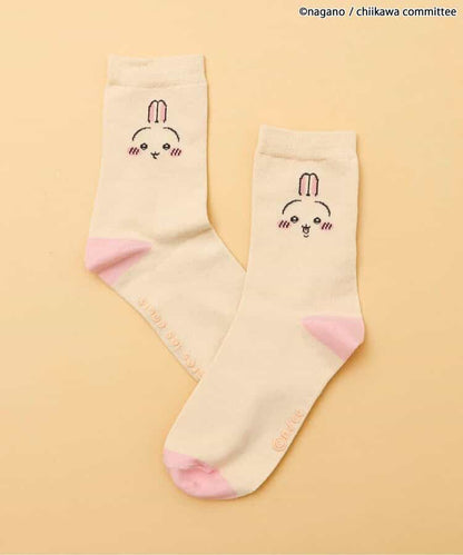 日本直送 apres les cours x Chiikawa 襪一對 22-24cm 襪系列
