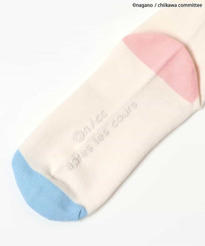 日本直送 apres les cours x Chiikawa 襪一對 22-24cm 襪系列