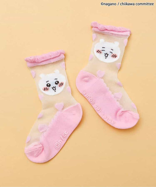 日本直送 apres les cours x Chiikawa 襪一對 10-21cm 襪系列