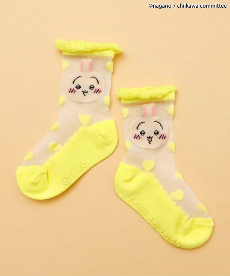 日本直送 apres les cours x Chiikawa 襪一對 10-21cm 襪系列