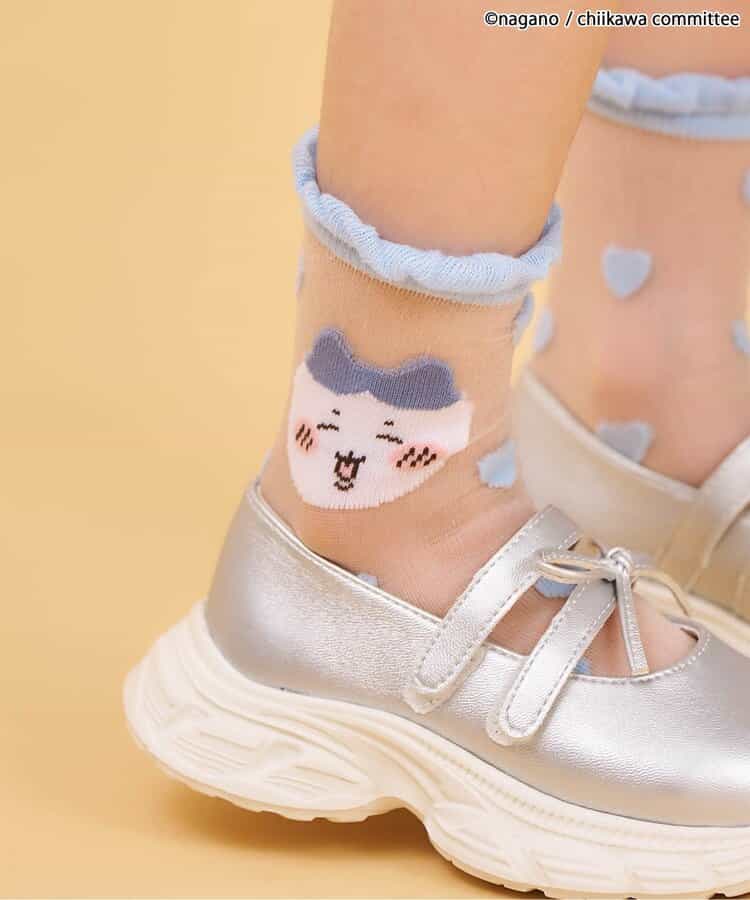 日本直送 apres les cours x Chiikawa 襪一對 10-21cm 襪系列