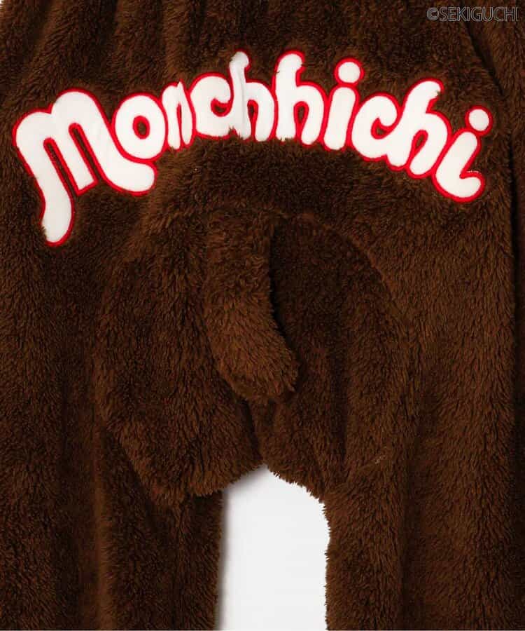 日本童裝 p.premier x Monchhichi 毛毛變身兩件套裝 80-120cm 男童款/女童款 秋季 TOPS PANTS