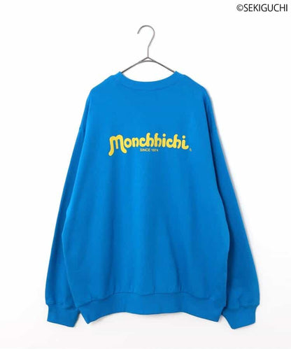 日本童裝 p.premier x Monchhichi 印花衛衣 L 大人款  秋季 TOPS 聖誕紅/新年紅 