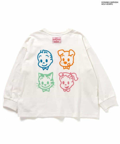 日本童裝 BREEZE x OSAMU GOODS 印花上衣 80-140cm 男童款/女童款 秋季 TOPS