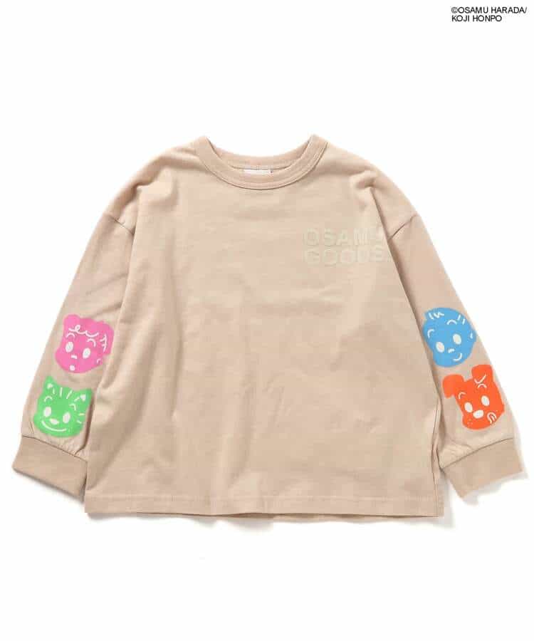 日本童裝 BREEZE x OSAMU GOODS 印花上衣 80-140cm 男童款/女童款 秋季 TOPS