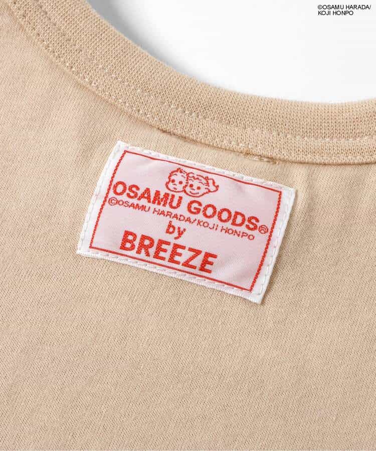 日本童裝 BREEZE x OSAMU GOODS 印花上衣 80-140cm 男童款/女童款 秋季 TOPS