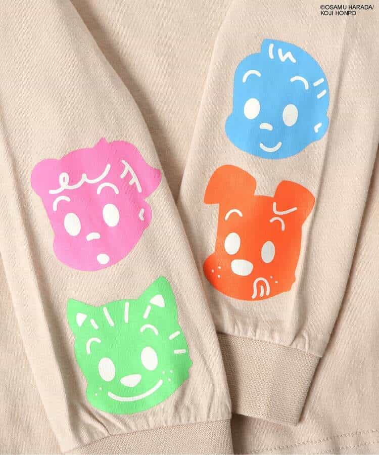 日本童裝 BREEZE x OSAMU GOODS 印花上衣 80-140cm 男童款/女童款 秋季 TOPS