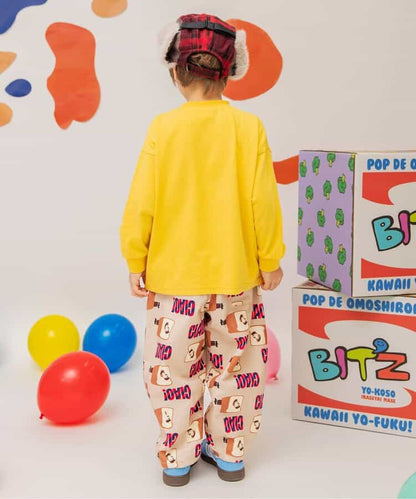 日本童裝 BREEZE 全印花休閒長褲 80-130cm 男童款/女童款 秋季 PANTS