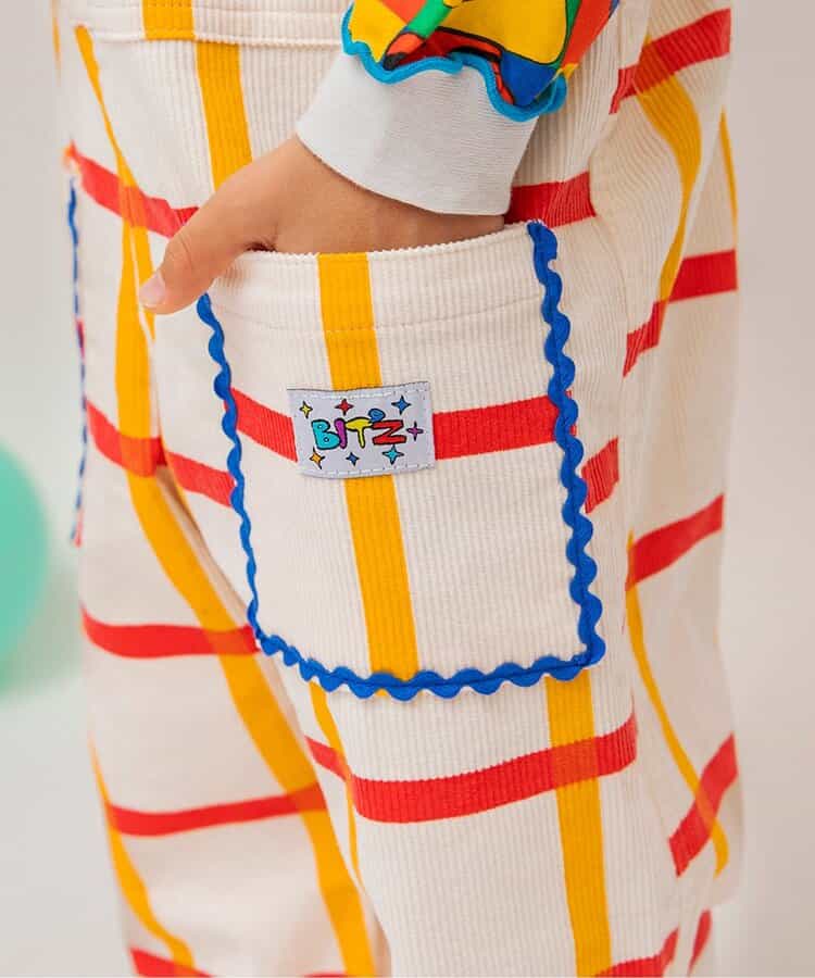 日本童裝 BREEZE 全印花燈芯絨連體褲 80-130cm 男童款/女童款 秋季 Jumpsuit