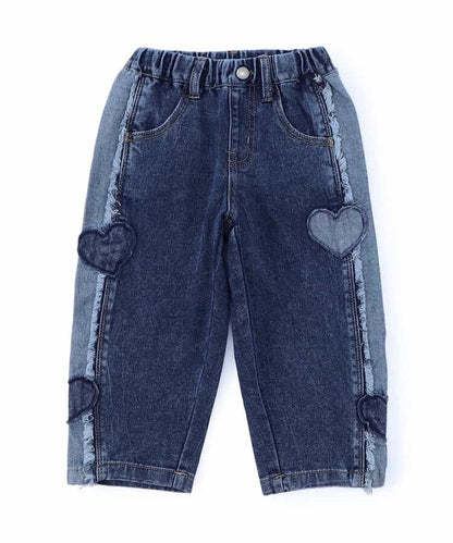 日本童裝 BREEZE 愛心牛仔褲 80-140cm 女童款 秋季 PANTS