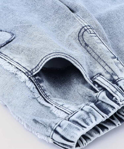 日本童裝 BREEZE 愛心牛仔褲 80-140cm 女童款 秋季 PANTS
