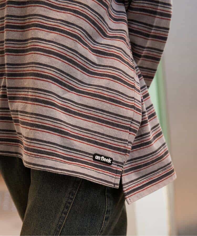 日本童裝 BREEZE 復古間條上衣 90-160cm 男童款 秋季 TOPS