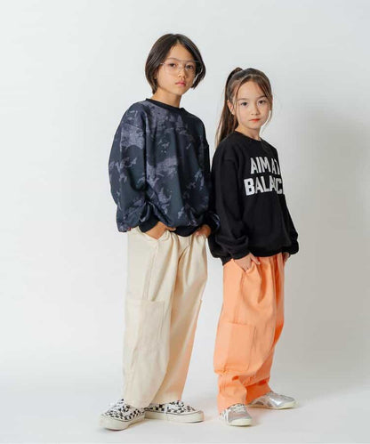 日本童裝 BREEZE 寬鬆休閒長褲 90-160cm 男童款/女童款 秋季 PANTS