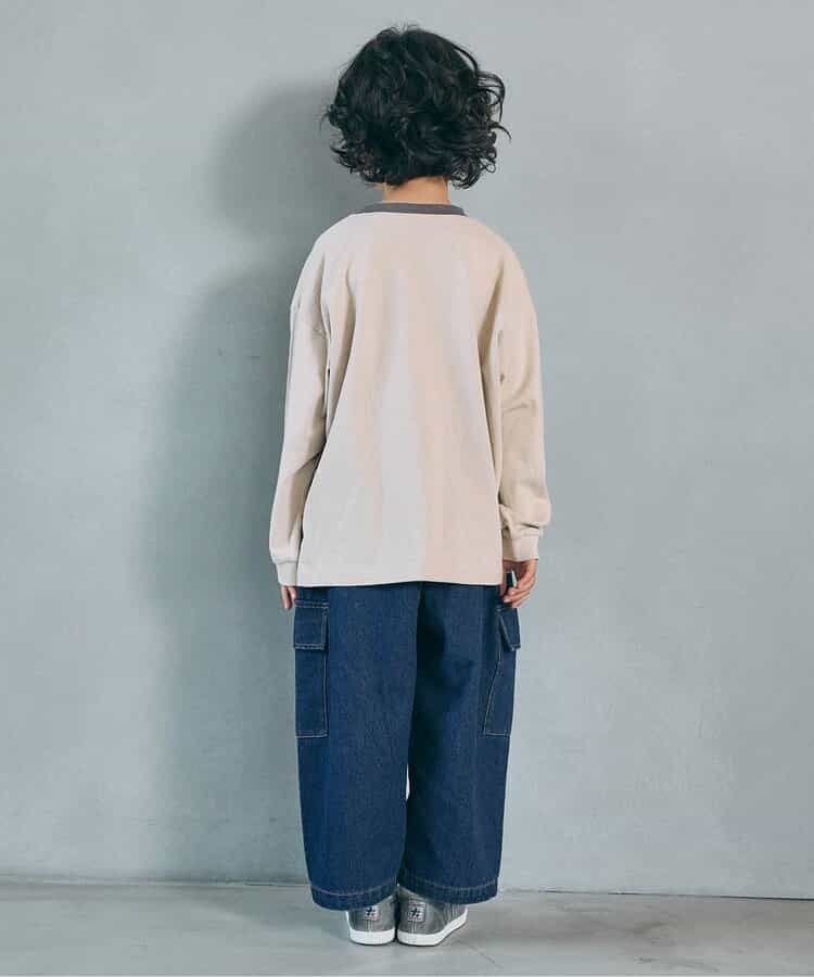 日本童裝 BREEZE 寬鬆工裝牛仔褲 90-160cm 男童款 冬季 PANTS