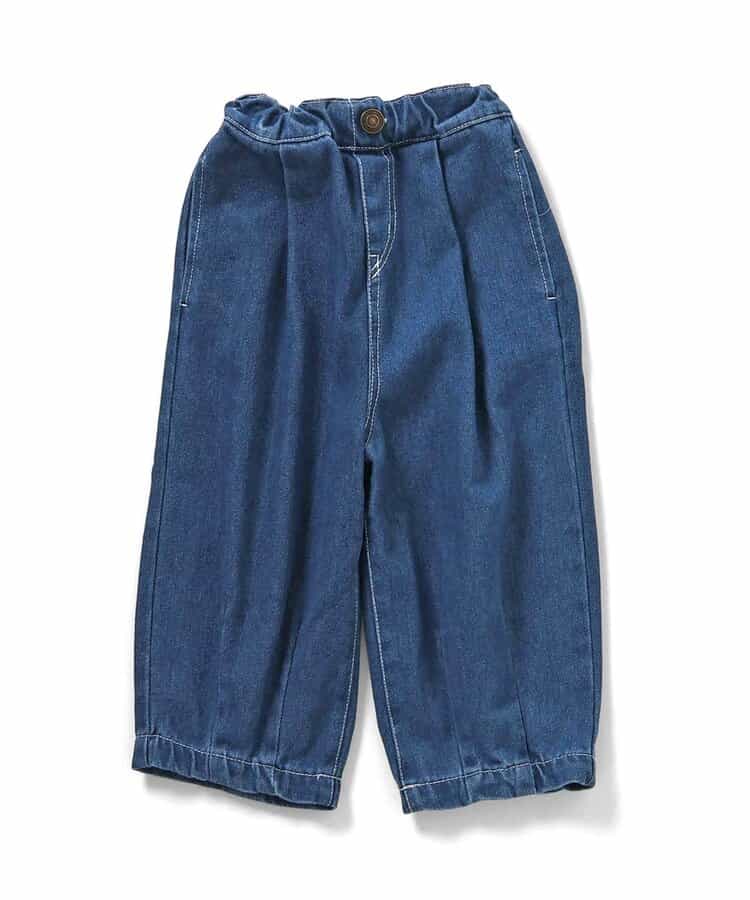 日本童裝 BREEZE 寬鬆牛仔褲 90-160cm 女童款 冬季 PANTS