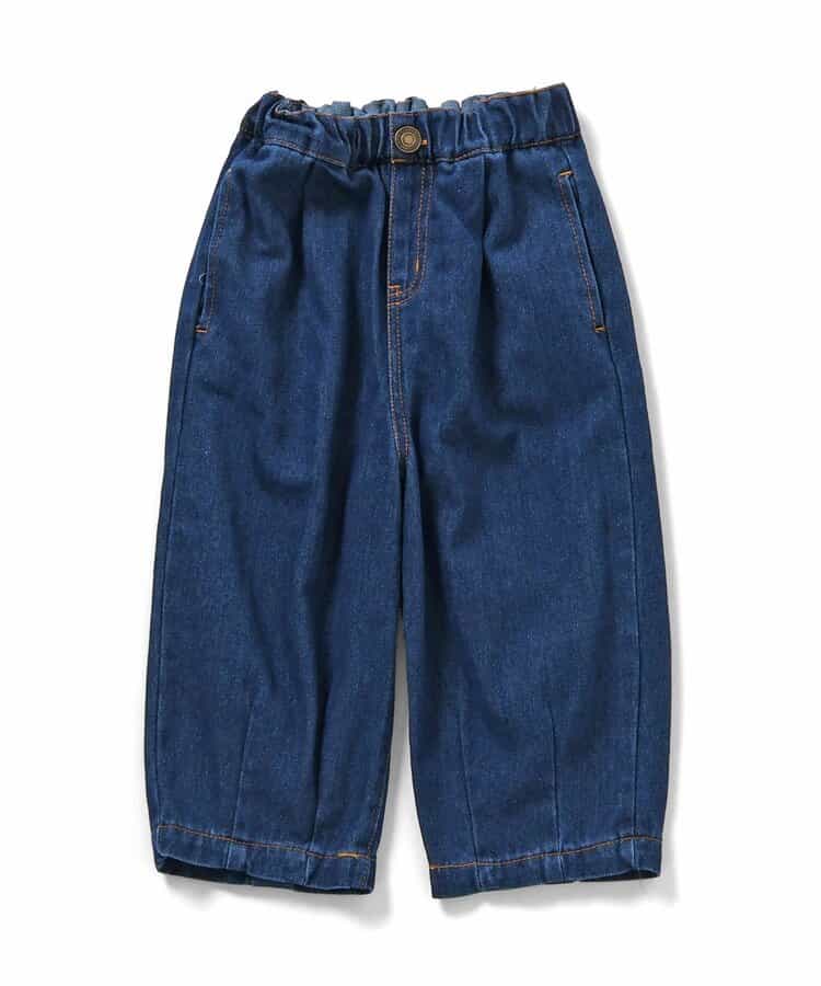 日本童裝 BREEZE 寬鬆牛仔褲 90-160cm 女童款 冬季 PANTS
