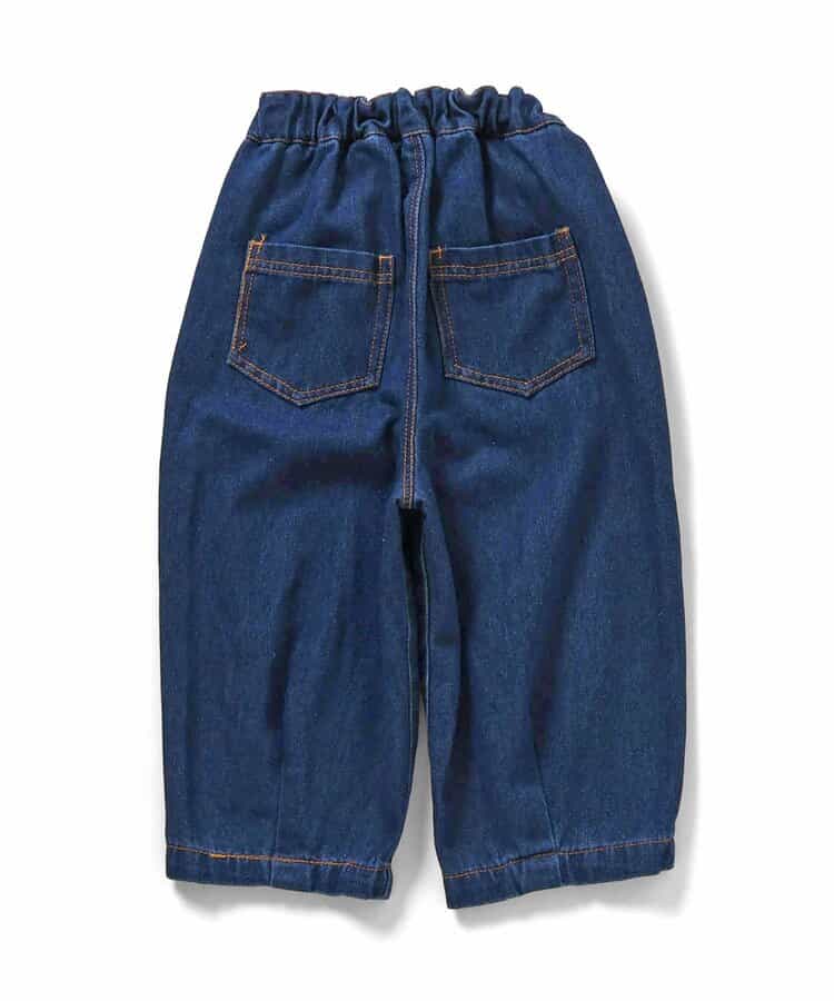日本童裝 BREEZE 寬鬆牛仔褲 90-160cm 女童款 冬季 PANTS