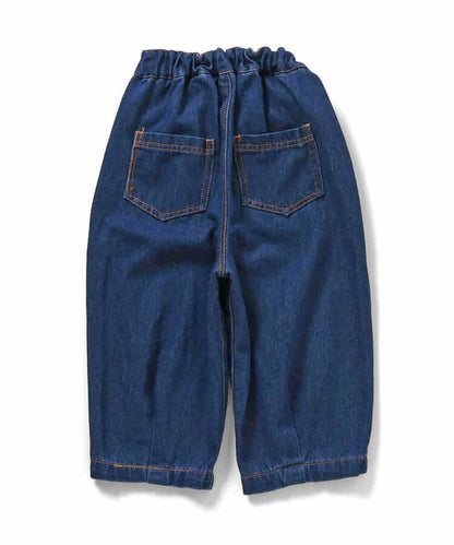 日本童裝 BREEZE 寬鬆牛仔褲 90-160cm 女童款 冬季 PANTS